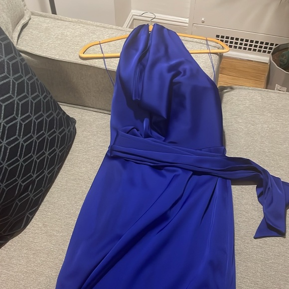 Anthropologie - Liv Foster Satin Column Gown - Picture 4 of 6